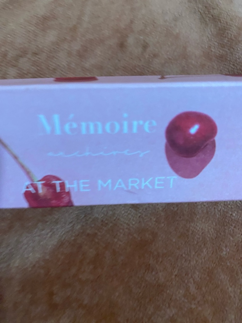 Mémoire At The Market perfume spray purse size (Cherry Pink & Red Packaging)